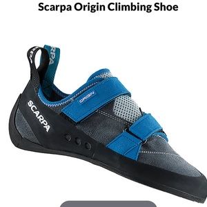 Mens scarpa climbing shoes, size 10